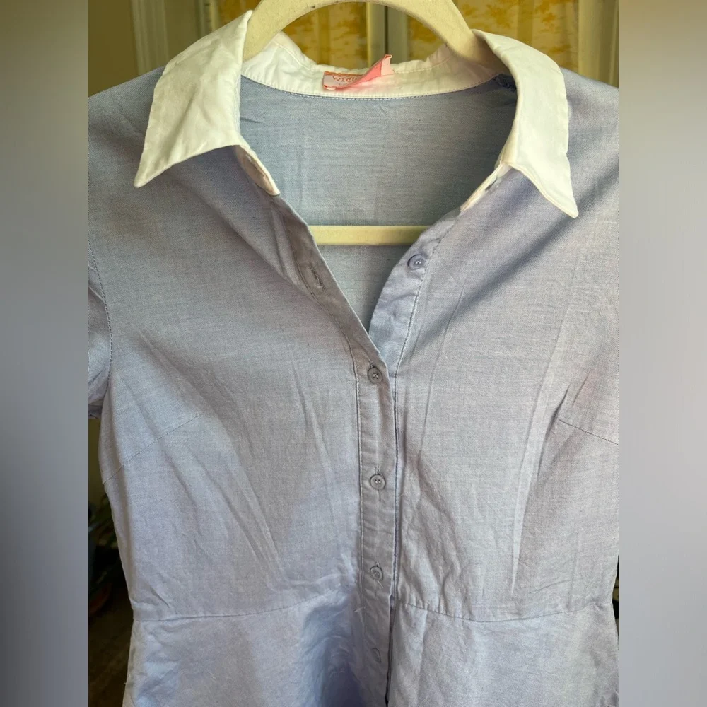 Collared Button-Down Dress - Picture 3 of 7